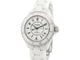 Montre Chanel J12 - Montre automatique 38 mm en céramique blanche 58 Facettes 275140