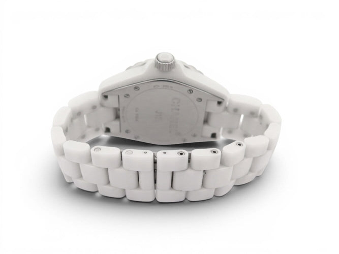 Montre Chanel J12 - Montre automatique 38 mm en céramique blanche 58 Facettes 275140