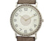 Montre Hermès Sellier - Montre 32 mm en acier et cuir autruche 58 Facettes 275124
