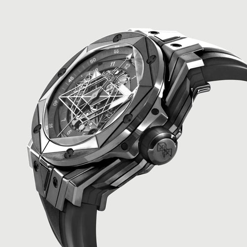 Montre Hublot Big Bang - Montre Sang Bleu All Black en céramique 58 Facettes OC-68802052