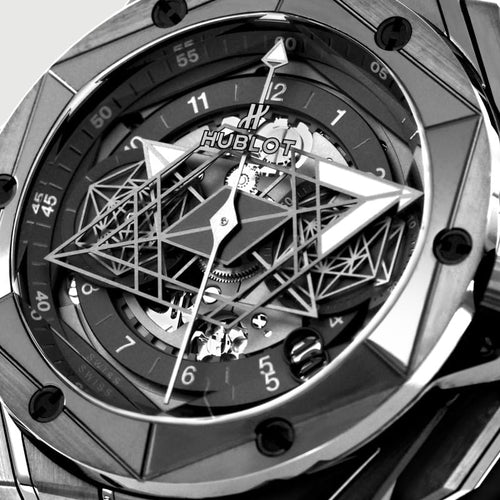 Montre Hublot Big Bang - Montre Sang Bleu All Black en céramique 58 Facettes OC-68802052