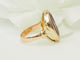 Bague 62 Bague intaille en or jaune, or rose et cornaline 58 Facettes 33779