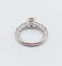 Bague 48 Art déco - Bague solitaire en or blanc 18k et diamants 58 Facettes A07315