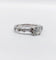 Bague 48 Art déco - Bague solitaire en or blanc 18k et diamants 58 Facettes A07315