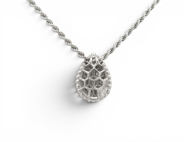 Collier Boucheron Serpent Bohème - Collier pendentif en or blanc et diamants 58 Facettes 275236