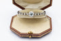 Bracelet Bracelet en or blanc avec aigue-marine et diamants 58 Facettes 12204
