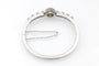 Bracelet Bracelet en or blanc avec aigue-marine et diamants 58 Facettes 12204