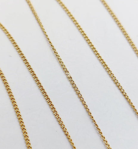 Collier Chaîne vintage - Collier maille gourmette en or 18k 58 Facettes A07304