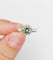 Bague 49 Bague solitaire Art déco en or blanc 18k et diamants 58 Facettes A07313