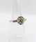 Bague 49 Bague solitaire Art déco en or blanc 18k et diamants 58 Facettes A07313