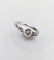 Bague 49 Bague solitaire Art déco en or blanc 18k et diamants 58 Facettes A07313