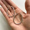 Boucles d'oreilles Jullie - Boucles d’oreilles créoles grand modèle 58 Facettes SER1010WG