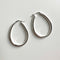 Boucles d'oreilles Jullie - Boucles d’oreilles créoles grand modèle 58 Facettes SER1010WG