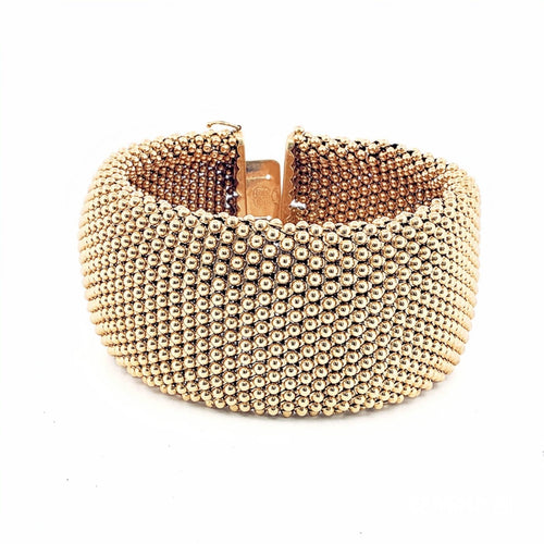 Bracelet Bracelet en or jaune 18 kt massif 58 Facettes 387/26 C