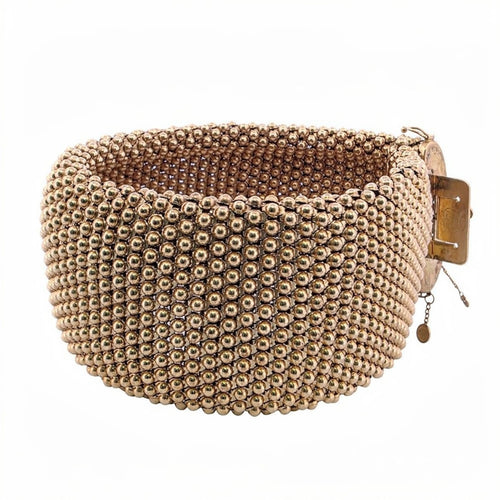 Bracelet Bracelet en or jaune 18 kt massif 58 Facettes 387/26 C
