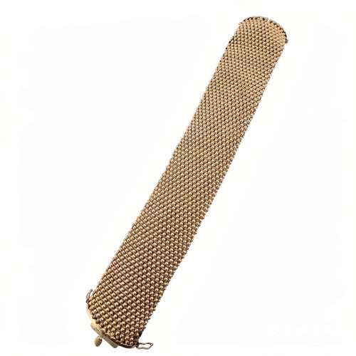 Bracelet Bracelet en or jaune 18 kt massif 58 Facettes 387/26 C