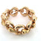 Bracelet Bracelet années 70 en or jaune 18 kt massif 58 Facettes 381/26 B