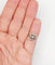 Bague 46 Bague marquise Art déco en or blanc 18K, platine, diamant et saphirs synthétiques 58 Facettes A07321