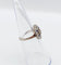 Bague 46 Bague marquise Art déco en or blanc 18K, platine, diamant et saphirs synthétiques 58 Facettes A07321