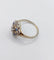Bague 46 Bague marquise Art déco en or blanc 18K, platine, diamant et saphirs synthétiques 58 Facettes A07321