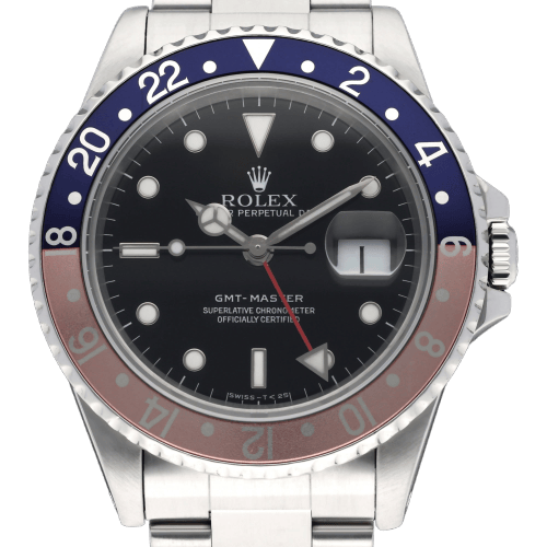Montre Rolex - Montre GMT-Master 16700 Pepsi en acier 58 Facettes ROL/GMT/009
