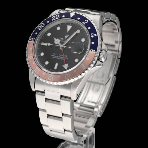Montre Rolex - Montre GMT-Master 16700 Pepsi en acier 58 Facettes ROL/GMT/009
