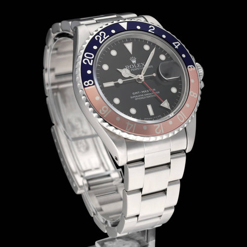 Montre Rolex - Montre GMT-Master 16700 Pepsi en acier 58 Facettes ROL/GMT/009