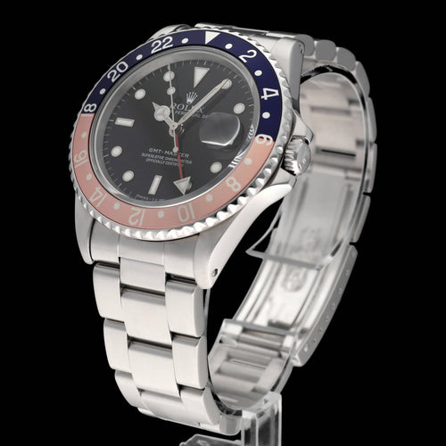 Montre Rolex - Montre GMT-Master 16700 Pepsi en acier 58 Facettes ROL/GMT/009