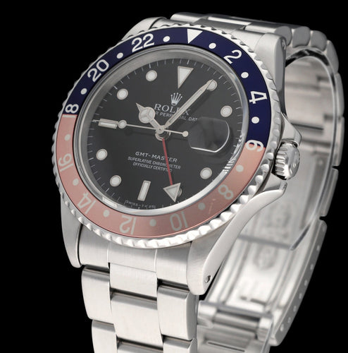 Montre Rolex - Montre GMT-Master 16700 Pepsi en acier 58 Facettes ROL/GMT/009