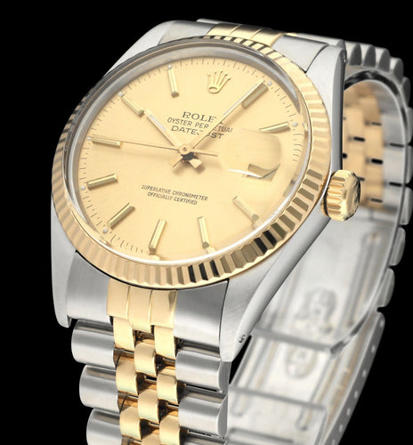 Montre Rolex - Montre Datejust 16013 en or et acier 58 Facettes ROL/DJ1/1455