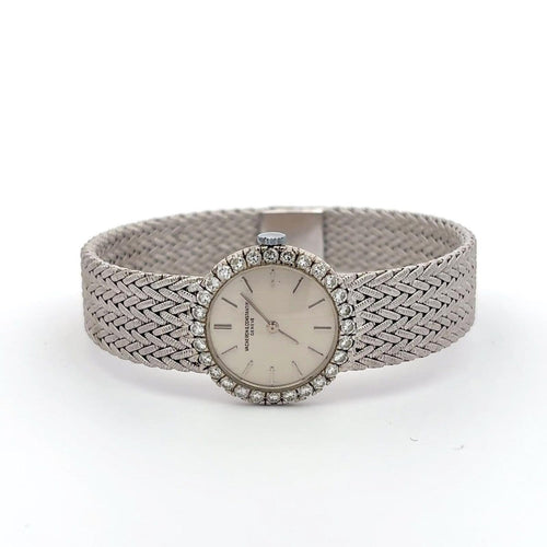 Montre Vacheron Constantin - Montre en or blanc 18 carats et diamants 58 Facettes Montre 001