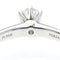 Bague 52 Tiffany & Co. Tiffany Setting - Bague solitaire en platine et diamant 58 Facettes pcskpobuah