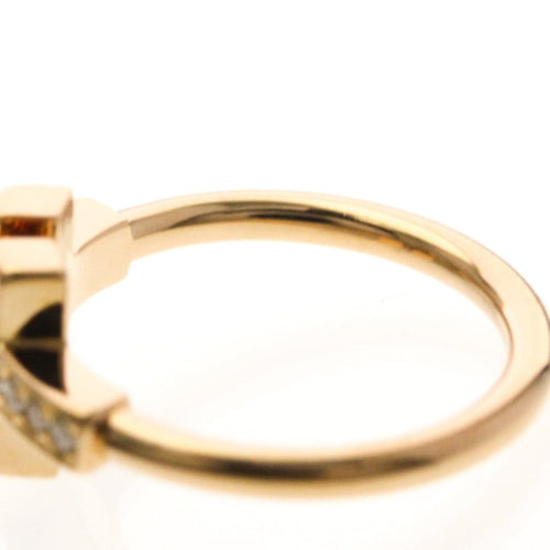 Bague 49 Tiffany & Co. T Wire - Bague en or rose, nacre et diamants 58 Facettes wir29b9tpm