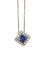 Collier Collier en or blanc, saphirs et diamants 58 Facettes 1690