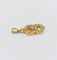 Pendentif Pendentif vintage hexagonal en or 18k et diamants 58 Facettes A07324