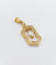 Pendentif Pendentif vintage hexagonal en or 18k et diamants 58 Facettes A07324
