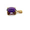 Pendentif Pendentif en or jaune et améthyste 58 Facettes 00994