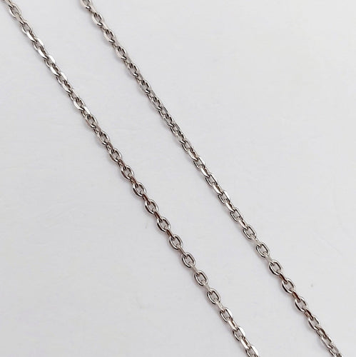 Collier Chaîne vintage - Collier en or blanc 18k 58 Facettes A07326