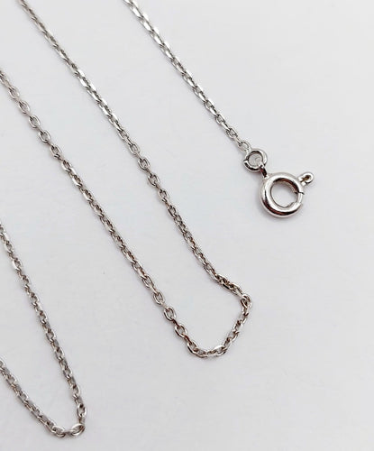 Collier Chaîne vintage - Collier en or blanc 18k 58 Facettes A07326
