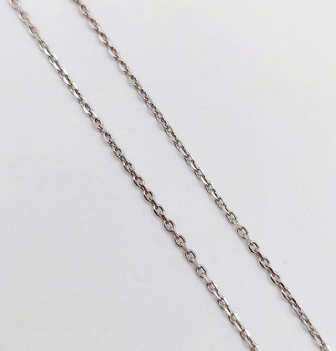 Collier Chaîne vintage - Collier en or blanc 18k 58 Facettes A07326