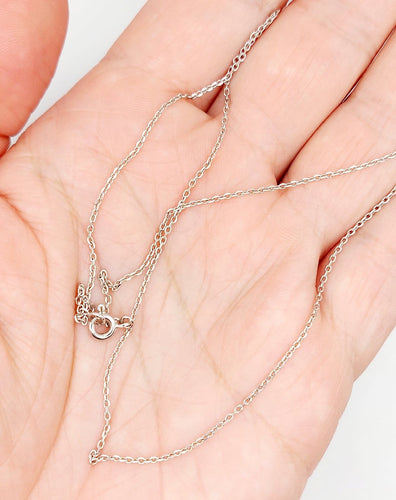 Collier Chaîne vintage - Collier en or blanc 18k 58 Facettes A07326