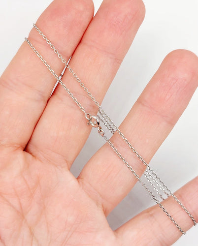 Collier Chaîne vintage - Collier en or blanc 18k 58 Facettes A07326