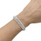 Bracelet Boucheron Angélique - Bracelet rivière en or gris et diamants 58 Facettes 35699