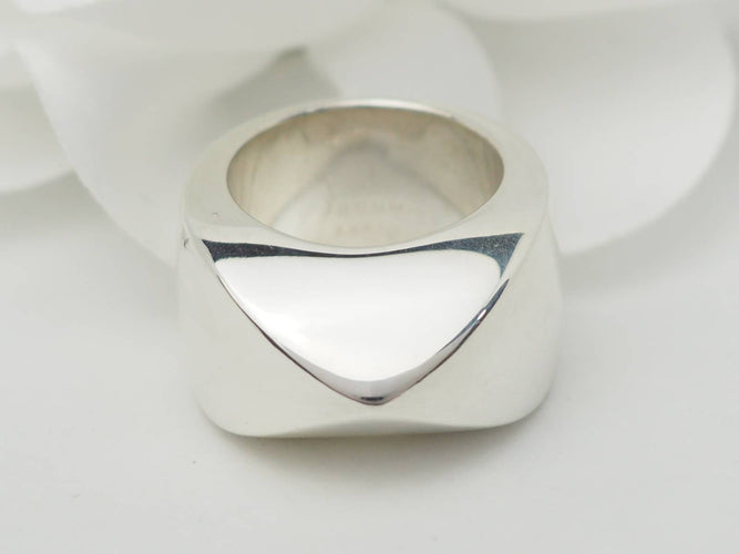 Bague 52 Hermès - Bague Palmyre vintage en argent 925 58 Facettes 33194