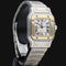 Montre Cartier Santos Galbée - Montre en or jaune et acier 58 Facettes MT46742