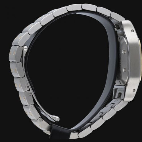 Montre Cartier Santos Galbée - Montre en or jaune et acier 58 Facettes MT46742