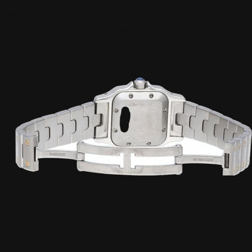 Montre Cartier Santos Galbée - Montre en or jaune et acier 58 Facettes MT46742