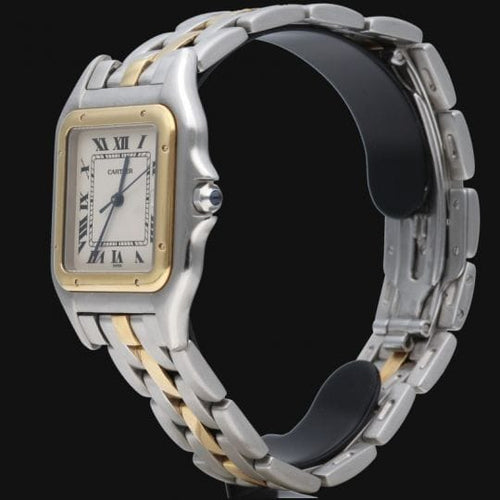 Montre Cartier Panthère - Montre en or jaune et acier 58 Facettes MT46759