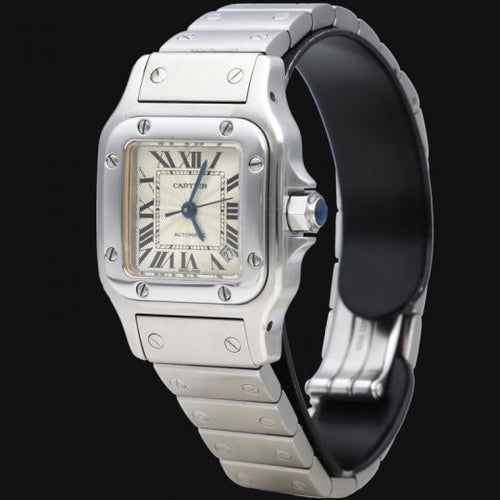 Montre Cartier Santos - Montre en acier 58 Facettes MT46777