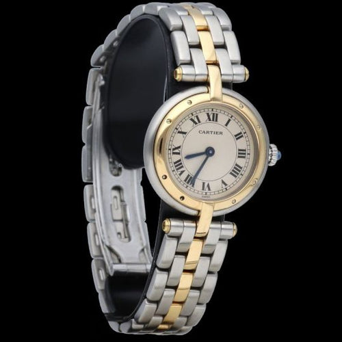 Montre Cartier Panthère - Montre en or jaune et acier 58 Facettes MT46808